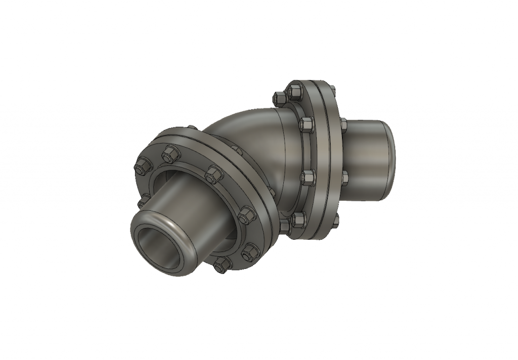 Cast 45 Degree Elbow