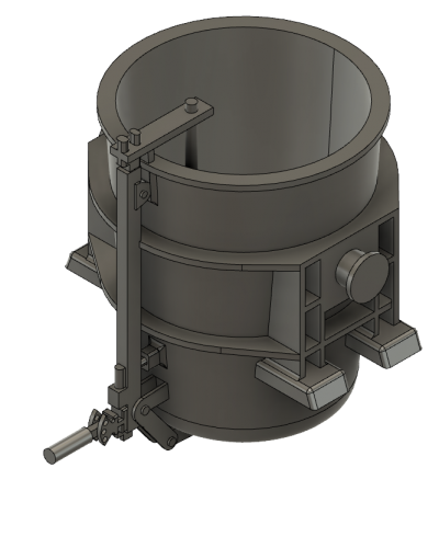 Bottom Pour Teeming Ladle