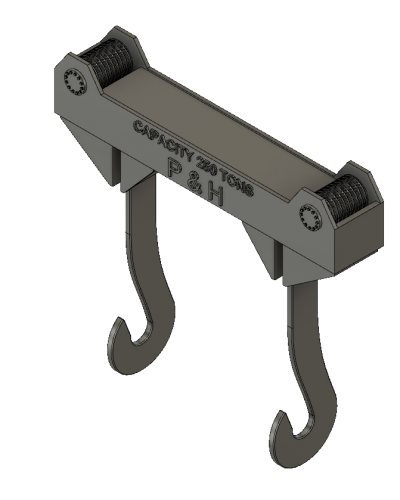 Ladle Beam and J Hooks