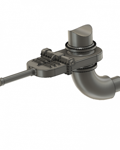 3 Pass Stove Cold Blast Valve