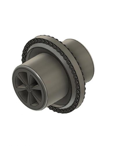 0.500 PVC to 0.750 PVC Pipe Coupler