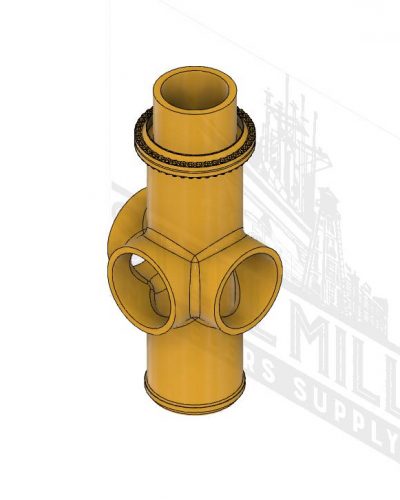 1_2 Pipe Tee w_support v10