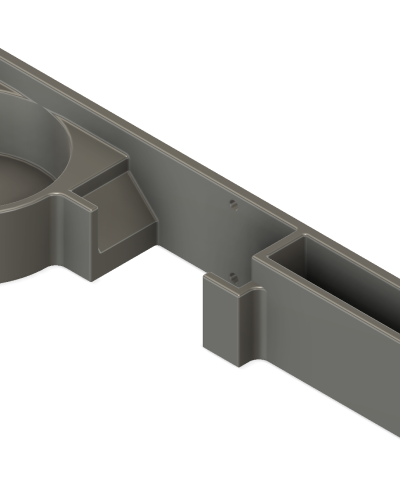 Facia Throttle Holder with Drink Holder