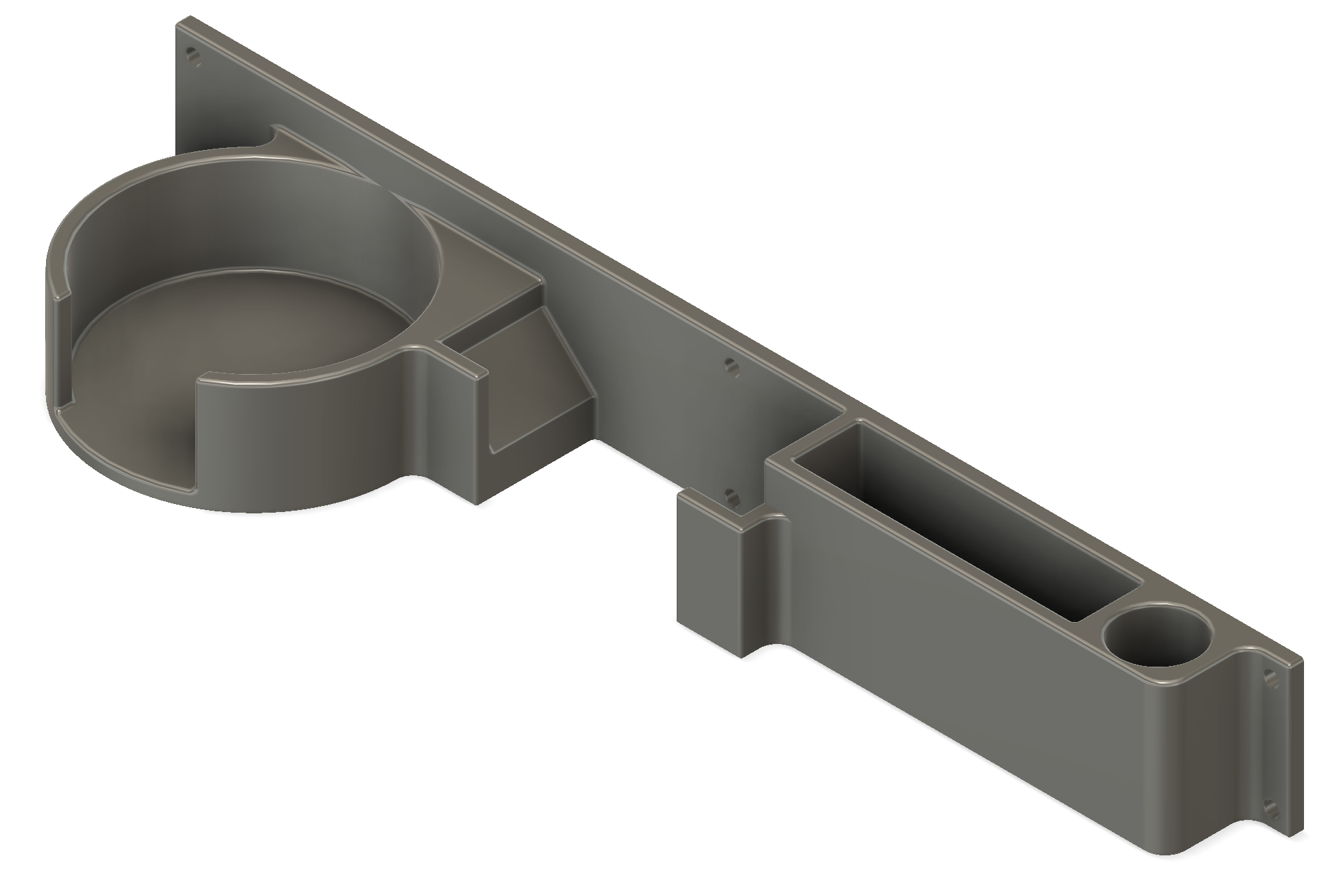 Facia Throttle Holder with Drink Holder