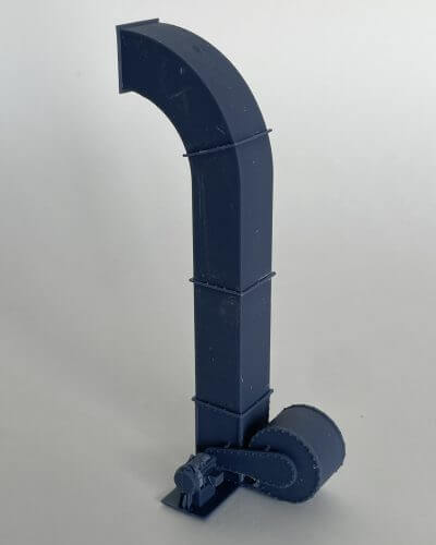 Large blower w/ duct