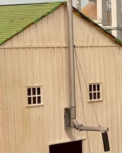 Tubular Car Loading Chute with Hand Winch