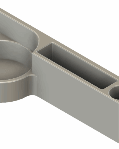 Smart Phone Throttle Holder with beverage holder.