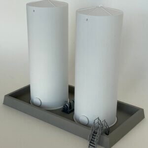 15' x 40' Fiberglass Tank