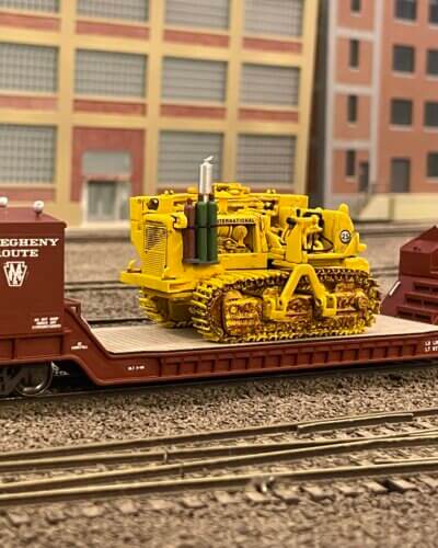 Allegheny Route Bulldozer Flatcar