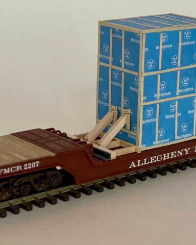 Allegheny Route F31 240 Ton 12-Axle Flat Car